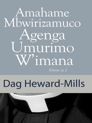 cover image of Amahame Mbwirizamuco Agenga Umurimo W'imana Edisiyo ya 2